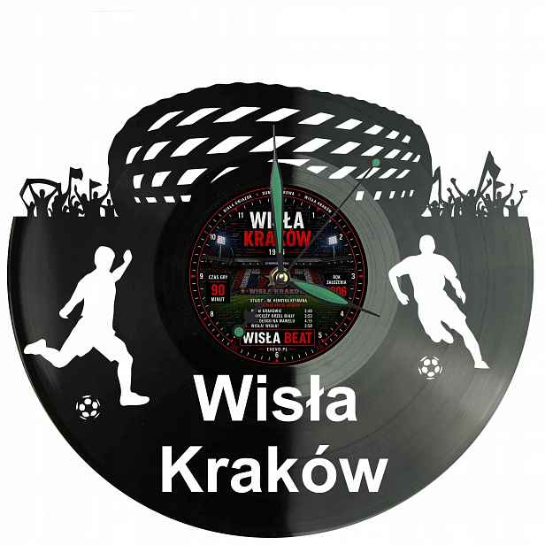 Visla Krakov Stadion Nápad na Dárek Nástěnná Dekorace z vinylové desky