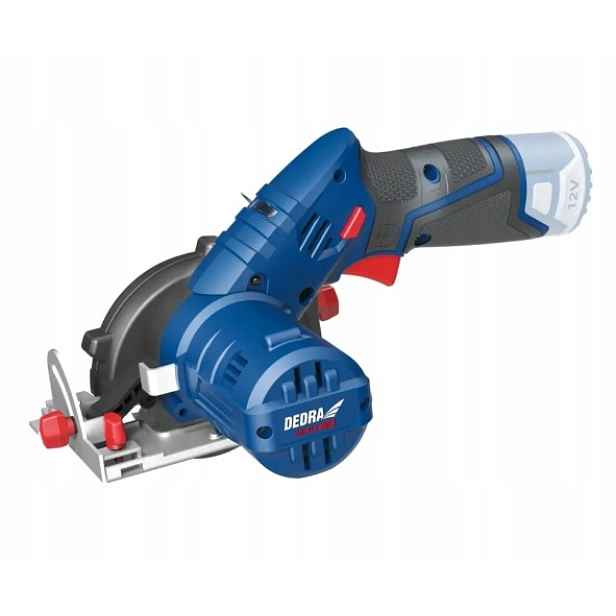 Akumulátorová kotoučová pila 12V Dedra Maus DED7336, kotouč 85x15 mm, 1450 ot/min Solo