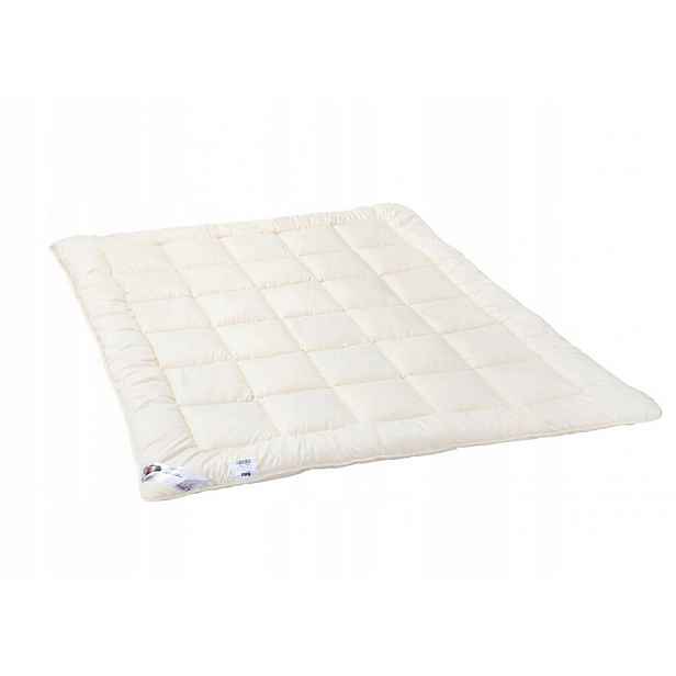 Antialergická přikrývka 200x220 celoroční 1600 g krémová