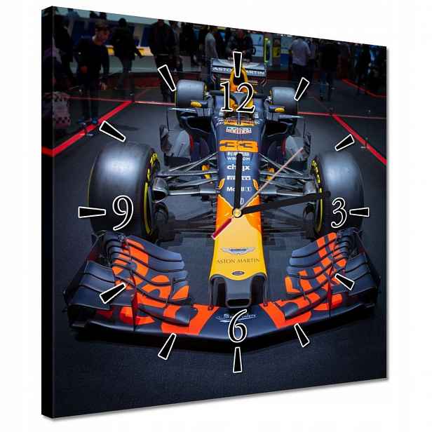 Hodiny 30x30 Formule Formule 1 F1