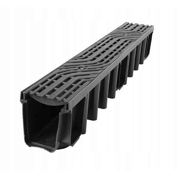Lineární Odvodnění Koryto plast/litina h148 C250 (25 tun)