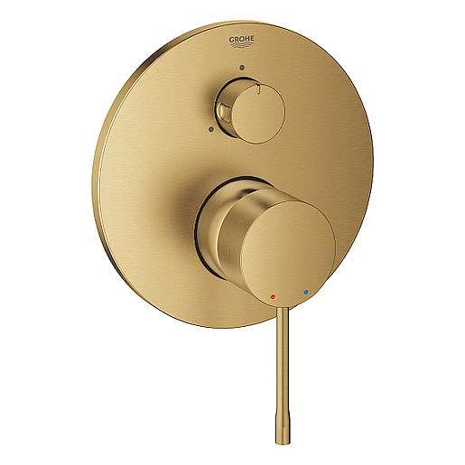 Sprchová baterie Grohe Essence New bez podomítkového tělesa Brushed Cool Sunrise 24092GN1