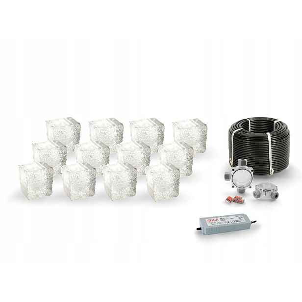 12x Led nájezdové svítidlo 12V IP68 Bz Naturo