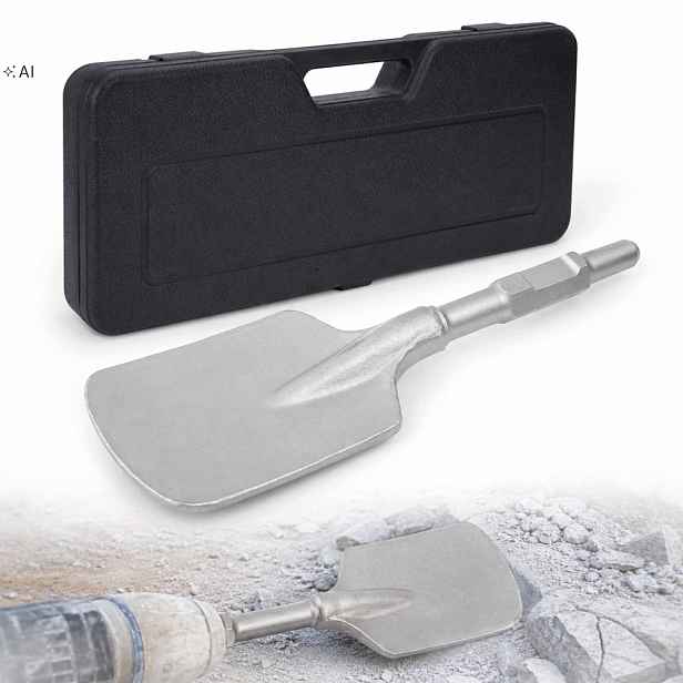 Lopata Hex 30 mm – Lopatkové dláto 135 x 440 mm na cement