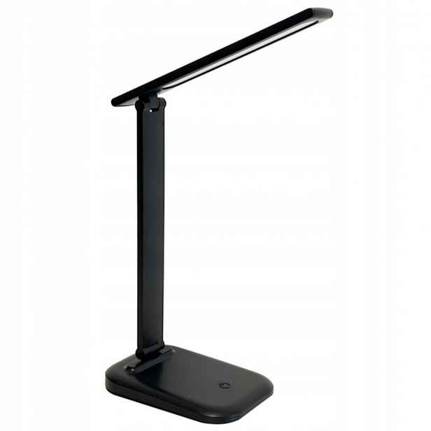 Led stolní lampa černá, nastavitelná do ložnice, dětského pokoje Cetia