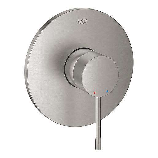 Sprchová baterie Grohe Essence New bez podomítkového tělesa supersteel 24057DC1