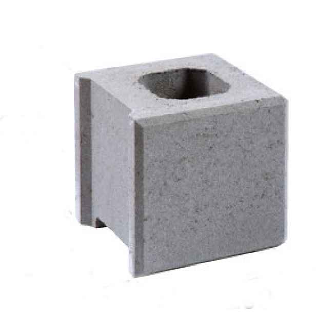 Tvárnice plotová BEST LUNETA III přírodní 200×200×200 mm
