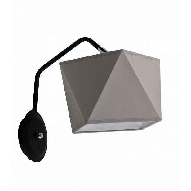 Lampex Nástěnné svítidlo Diamant Abažur Nástěnná lampa