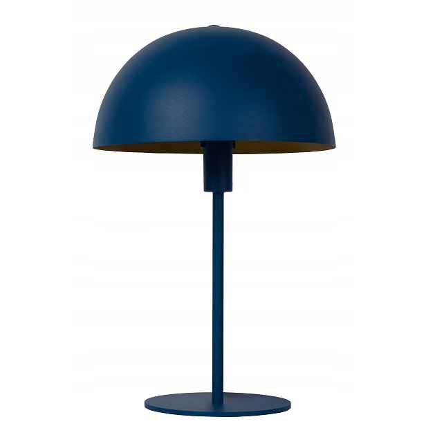 Modrá eklektická stolní lampa E14 25W Siemon Lucide