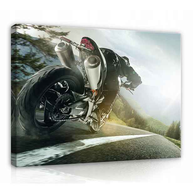 Obraz Na Plátně Canvas 120x80 Motor Motocykl
