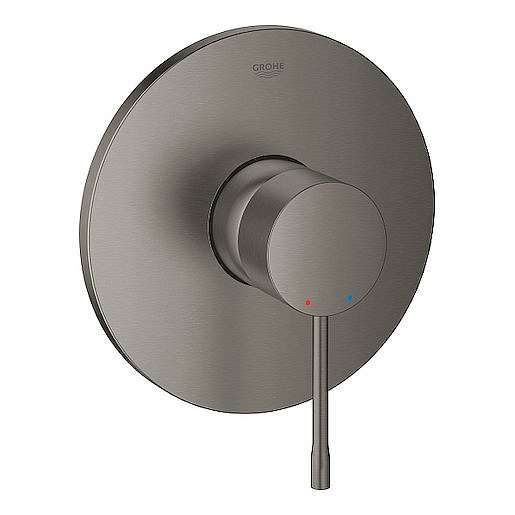 Sprchová baterie Grohe Essence New bez podomítkového tělesa Brushed Hard Graphite 24057AL1