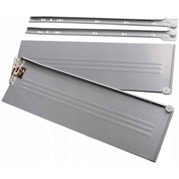 Šuplík Metalbox Gamet 150x550 Šedá