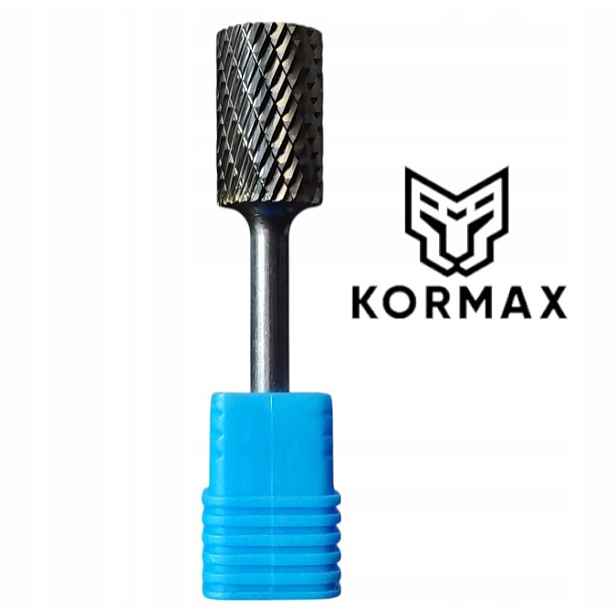Fréza rotační pilník 16 mm 16x25x70 stopka 6 mm na kov karbid Kormax