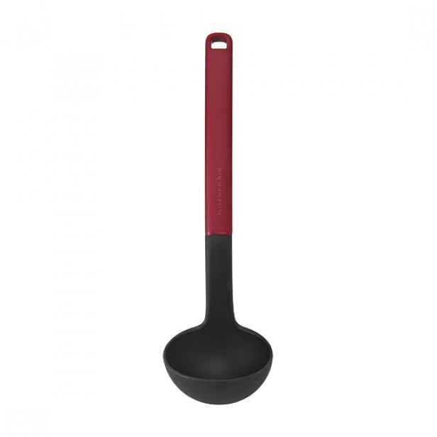 Naběračka, plastová, 30 cm, "Classic", Empire Red - KitchenAid
