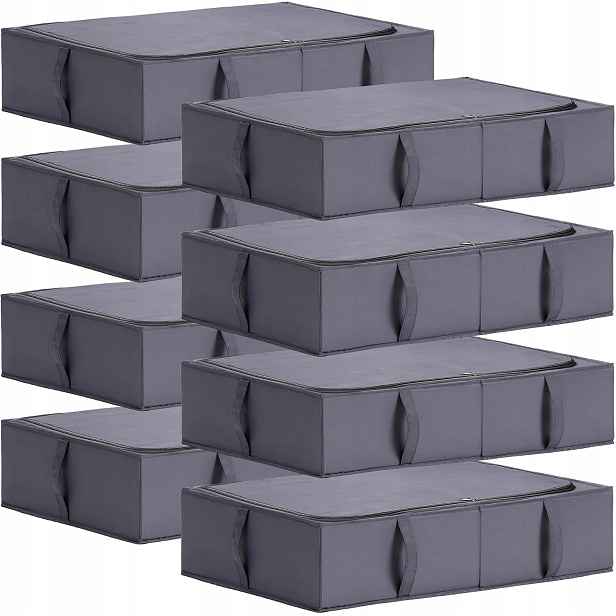 Taška úložný box pod postel s víkem sada 8 ks