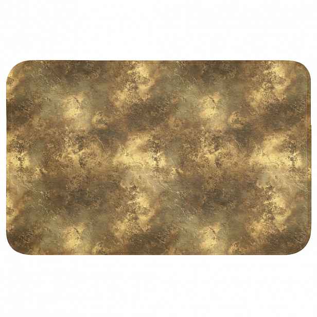 OnlyWow WC PŘEDLOŽKA Antique - metalický vzhled - Gold 80x50 cm