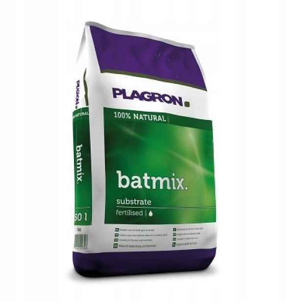 Plagron Bat-Mix 50L – organická zemina s hnojivem Bat Guano