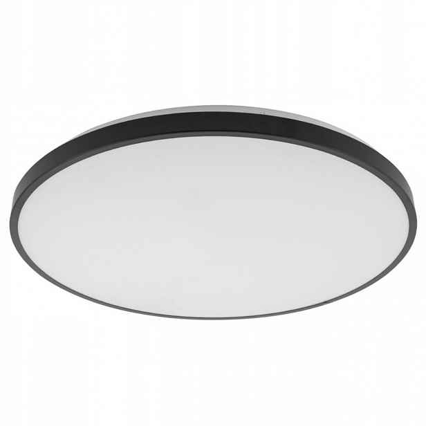 Stropní Svítidlo Agnes Round Pro černý Led 32W 3000K IP44 Moderní Interiér Kuchyně