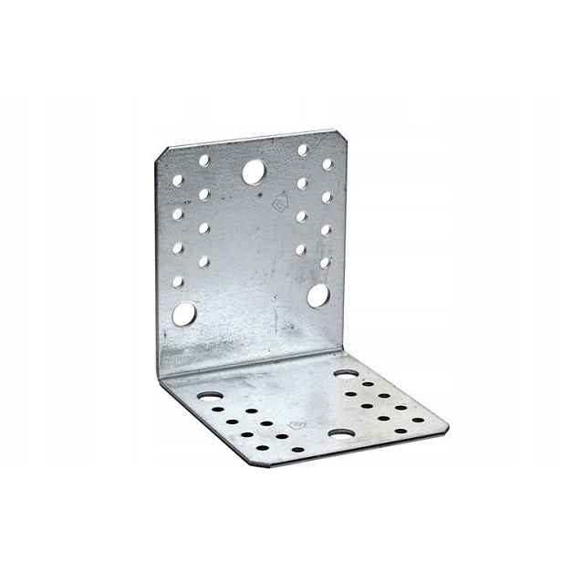 Tesařský spojovací úhelník pozink 105x105x90 x 2,5 mm KŁ5 50 Ks