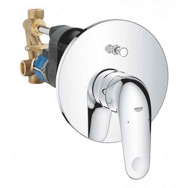 Vanová baterie Grohe EuroEco včetně podomítkového tělesa chrom 32747001