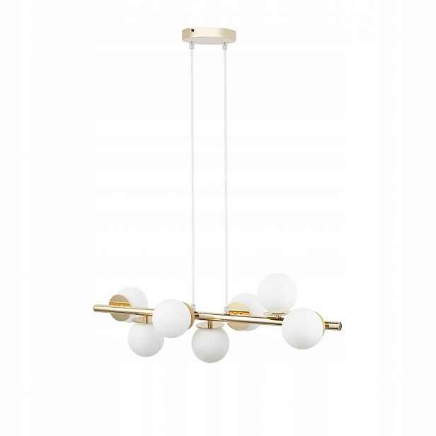 Závěsné svítidlo Avola Zlaté 74 cm 7 zdrojů G9 Vyměnitelné Ocel Sigma Lighting