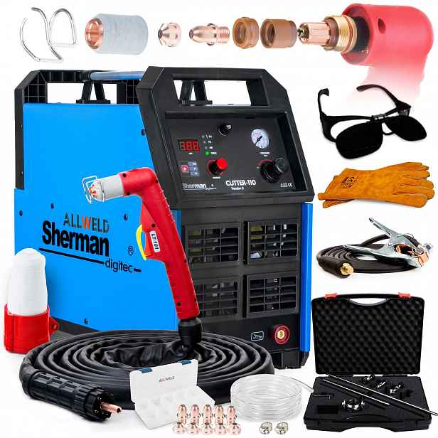Plazmová Řezačka Plasma Sherman Cutter 110 105A 40 MM 400V Alu Hf Igbt