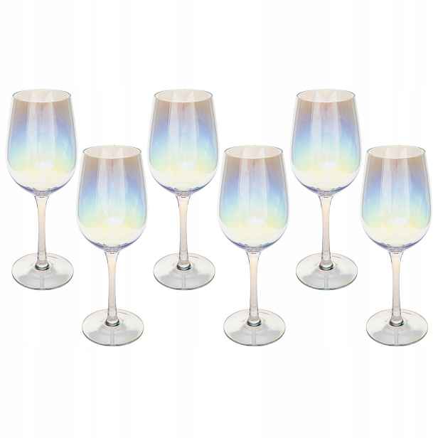 Sklenice na víno Fantasy, 6,380 ml, průhledné