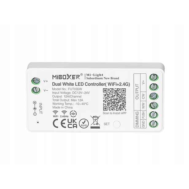 Wifi zónový Ovladač Milight Led FUT035W Cct