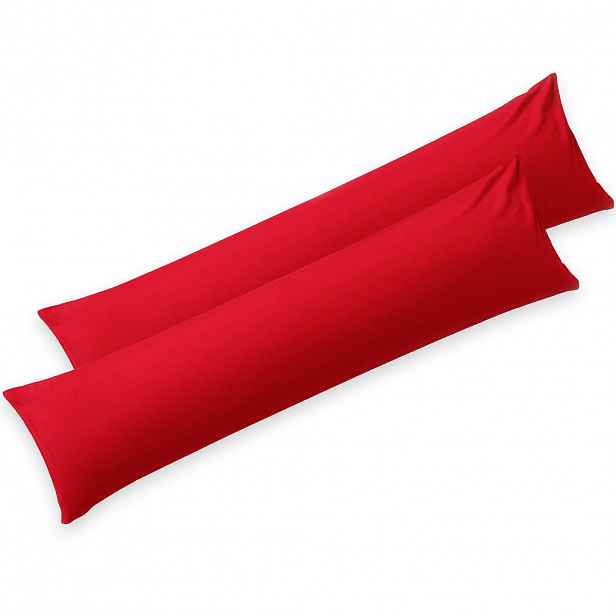 Blumtal POVLAK na polštář Agneta 40/145 cm, sada 2 ks, 100% bavlna, červená