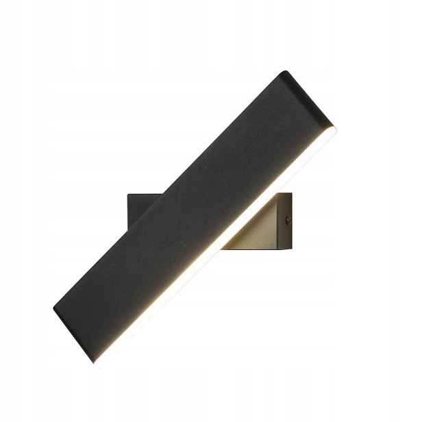Nástěnná Led Lampa Nástěnná Černá Otočná Chodba 3000K/4500K/6500K