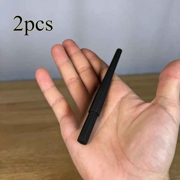 TEMU 2ks Čistič válečků na barvu, nástavec na vrták vhodný pro válečkové trubky 6mm/8mm, plastový odstředivý nástroj na odstraňování barvy se