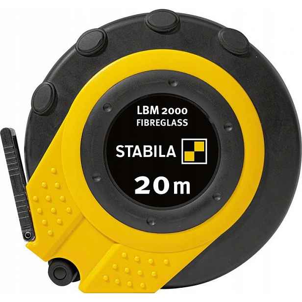 Měřicí páska svinutá ze skleněných vláken 20 m x 13 mm Stabila