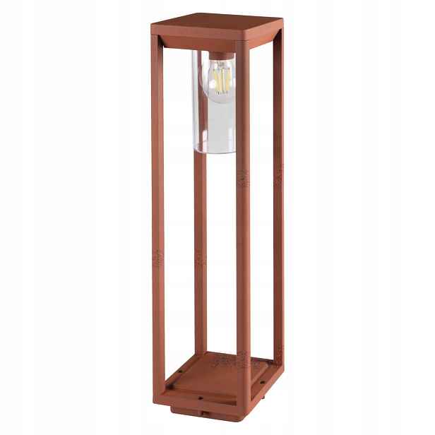 Stojací zahradní lampa hnědá 15W E27 Kanlux IP44