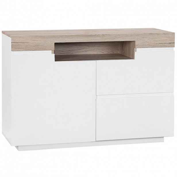 Beliani SKŘÍŇ Sideboard Bílá Marlin