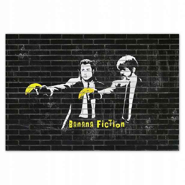 Fototapety 104x70 Banksy Banana Fiction