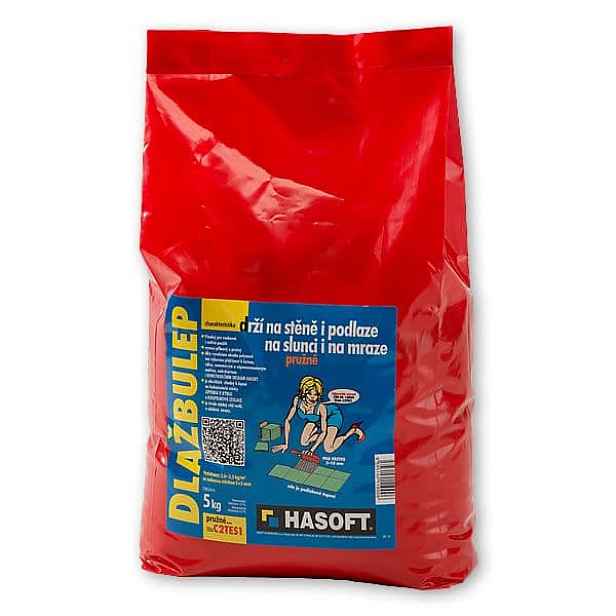 Lepidlo na obklady a dlažby Hasoft Dlažbulep 5 kg