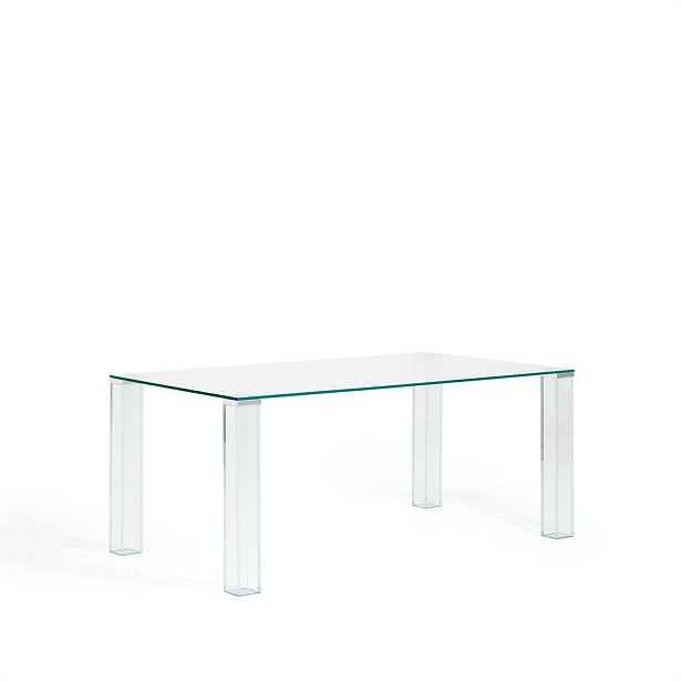 Skleněný jídelní stůl 90x160 cm Adularia – Kave Home