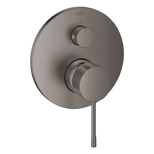Sprchová baterie Grohe Essence New bez podomítkového tělesa Brushed Hard Graphite 24092AL1