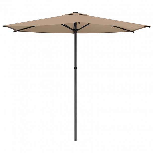 vidaXL Zahradní slunečník Obdélníkový 2,7 x 2,7 m Polyester Taupe