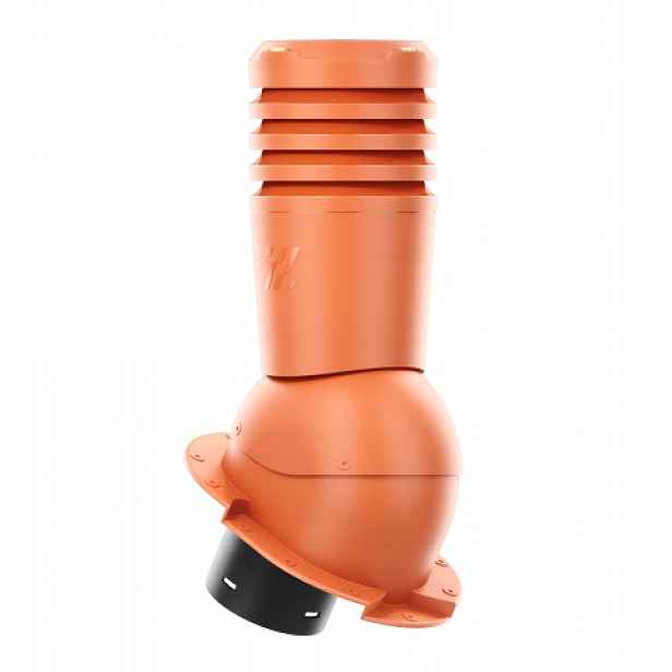 Krb ecoline premium pro střešní plech a kaprařinu, průměr 125 mm, cihlový