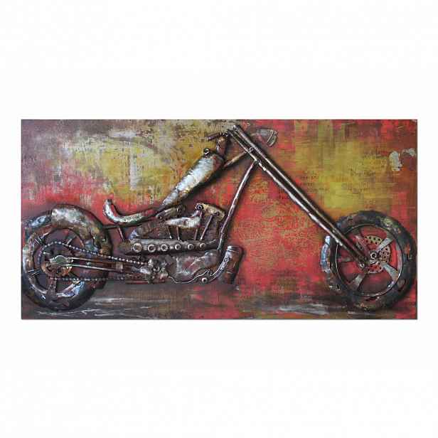 KUNSTLOFT KOVOVÝ OBRAZ SPEKTRUM RYCHLOSTI, 120/60 CM