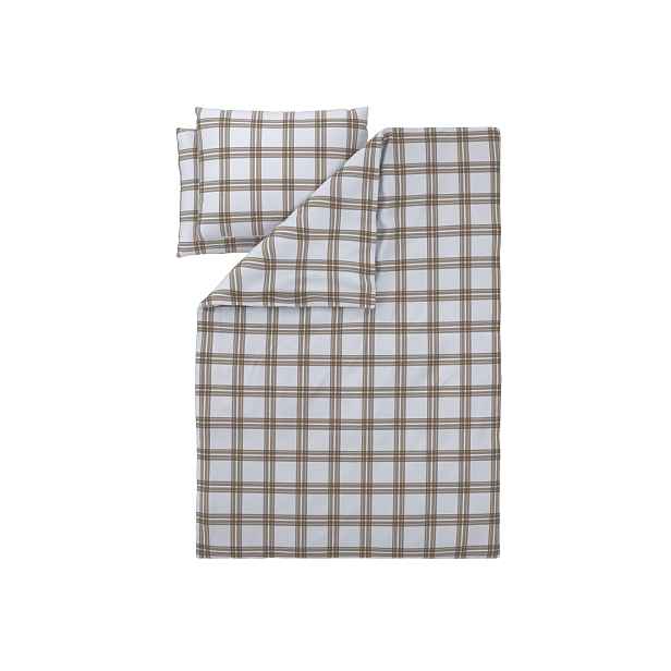 Livarno® Ložní povlečení z jemného flanelu, 200 x 220 cm, 70 x 90 cm (kostka/béžová)
