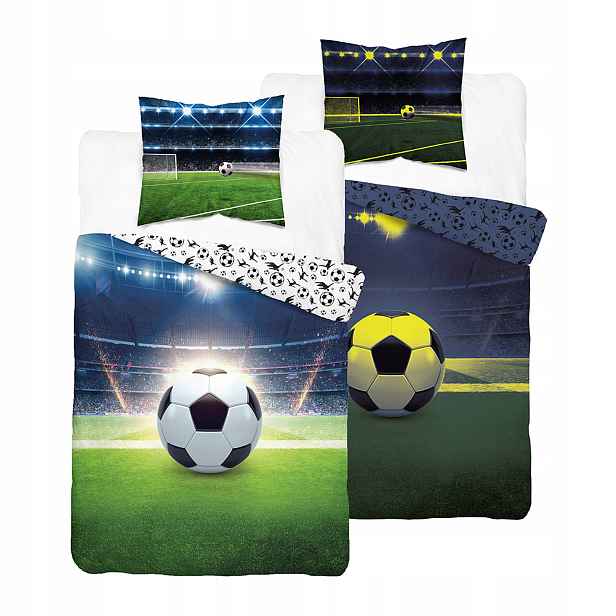Sada povlečení Fotbal 140 x 200 cm svítí v noci