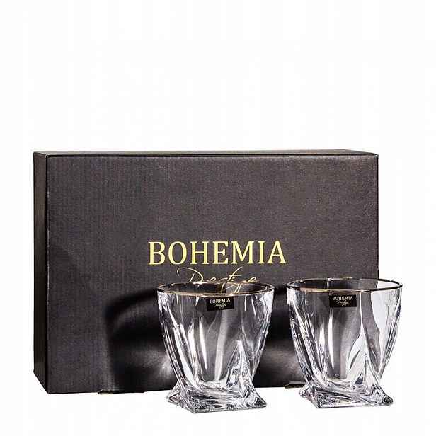 Bohemia Prestige Quadro Platin Sklenice 340 ML 6 Ks