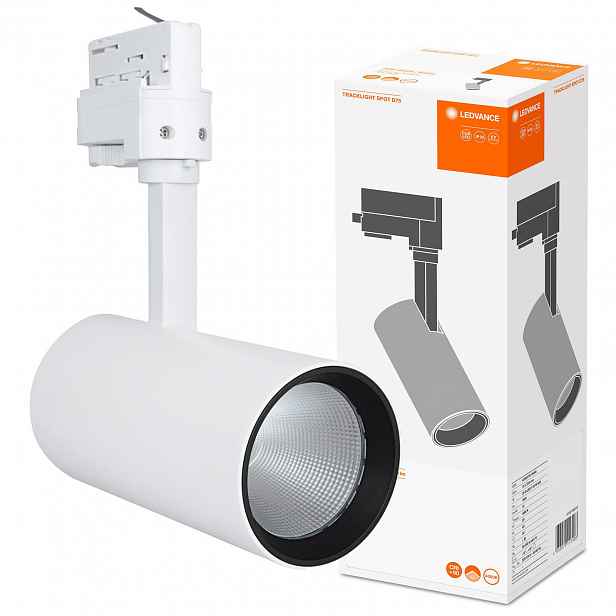 Led svítidlo Reflektor kolejnicový 25W 1900lm 4000K 3-fázový, nastavitelný