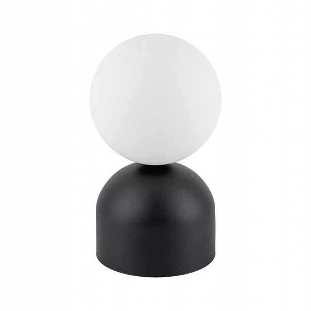 Stolní lampa Noční Stolní Miki Černá G9 Kov Sklo 21 cm Tk Lighting