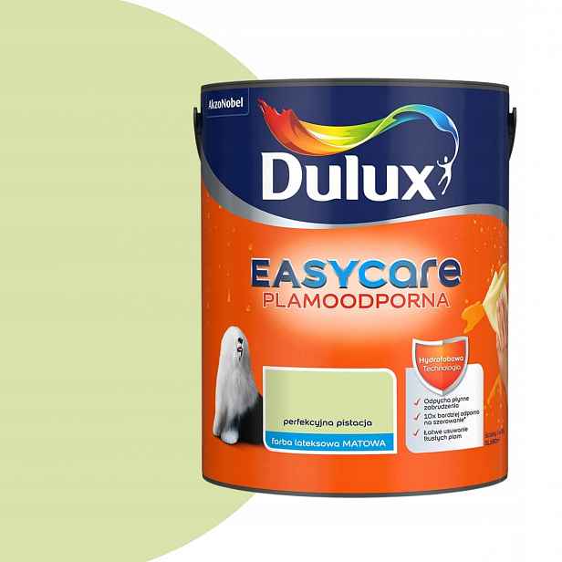 Dulux Easycare Barva odolná proti skvrnám 5L Perfektní pistácie