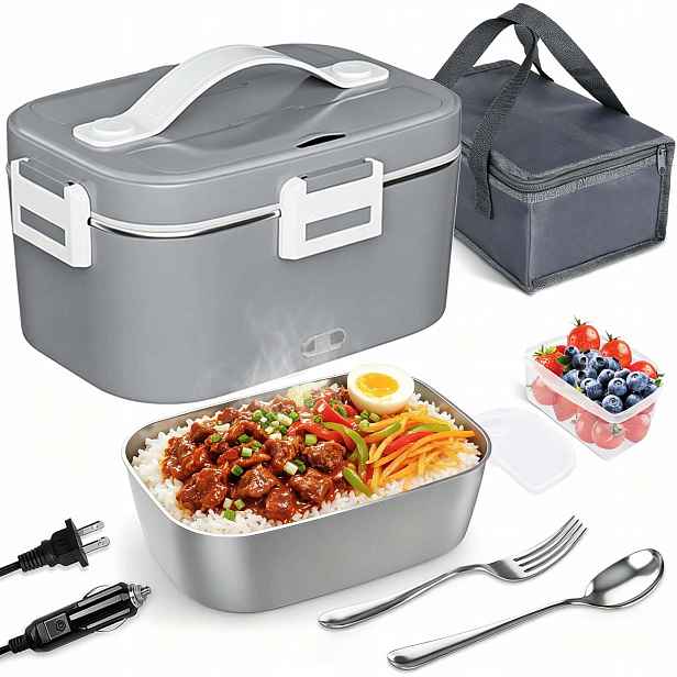 Elektrický Lunchbox Vyhřívaný Z Nerezová Ocel 12V/24V Do Auta Tira