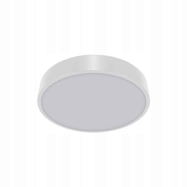 Moderní bílý Led stropní svítidlo 16W Ø30 cm do kuchyně a jídelny Struhm