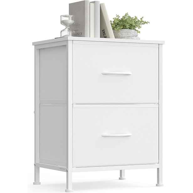 SONGMICS Noční stolek Seiny 39,6 cm bílý